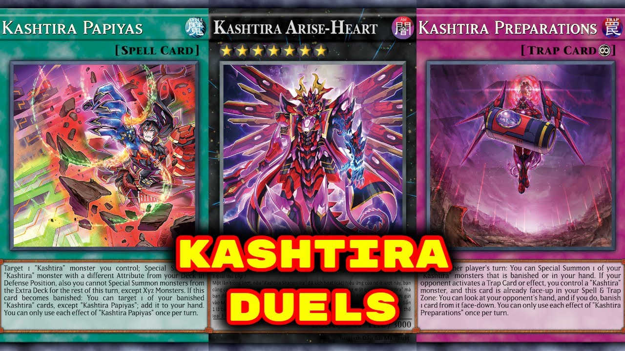 Yugioh Kashtira Duels (Deck Download in Description) YouTube