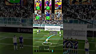 Brazil 🇧🇷 vs Argentina 🇦🇷 underwall freekick Challenge 💀#efootball #pes