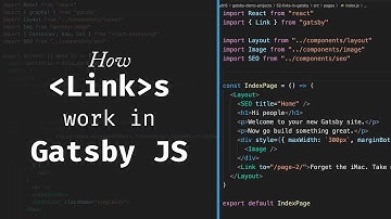 How Internal & External Links work in Gatsby JS