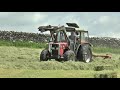 Traditional Haymaking with Massey Tractors and Baler June 30th 2021