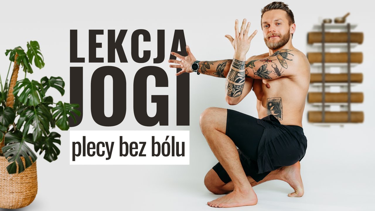 Joga Kręgosłupa - proste ćwiczenia na bolące plecy | 45 min | POZIOM ★☆☆☆