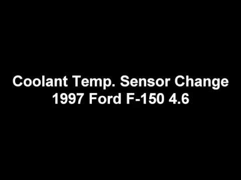 शीतलक अस्थायी सेंसर बदलना | 1997 फोर्ड F-150 4.6
