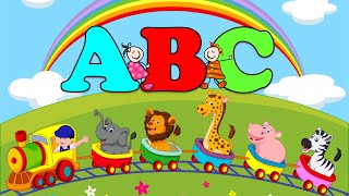 ABC Song with Balloons and Animals |  Nursery Rhymes | Abc Song | Abc Phonics Song For Toddlers