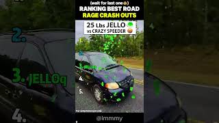 Ranking Best Road Rage Crash outs #funny #ranking