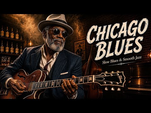 Noir Blues Society – Midnight Chicago Blues & Smooth Jazz for Peaceful Late Nights | Soulful Blues