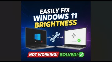 100% Working : Easily Fix Windows 11 Brightness Not Working | How to Fix | Learn With Sazzad