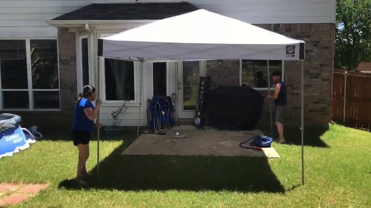 Setting Up the PATIO CANOPY YouTube