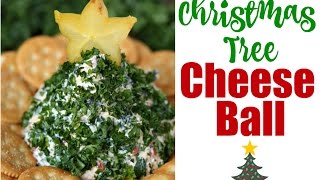 How to make: Christmas Tree Shaped Cheese Ball