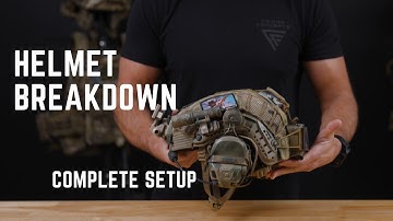 Helmet Breakdown: Ops-Core FAST SF, AMPs vs Peltors, SureFire 340V, ODG Helmet Cover, Wilcox G24
