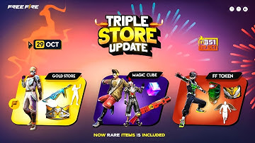 Next Magic Cube Bundle, Triple Store Update 🤯🥳| free fire new event | ff new event | new event ff 