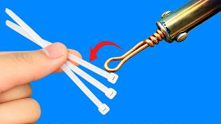 Soldering Iron Zip Ties The Easiest Way To Repair Any Broken Plastic Items At Home