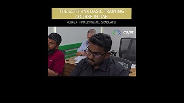 The 65th GVS Overseas KNX Training Course in UAE