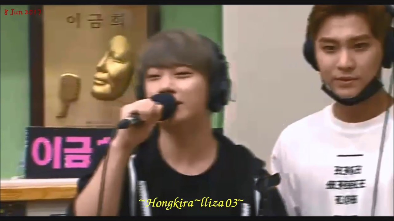 FTISLAND Minhwan & Seunghyun on Hongkira singing -  I Confess - 고백합니다 - 8 June  2017