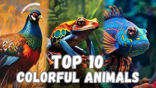 Top 10 Most Colorful Animals.