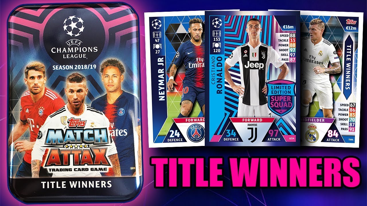 topps match attax champions league 2019