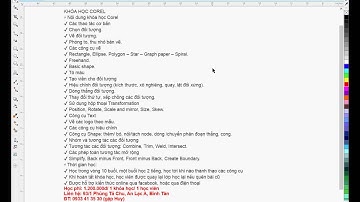 Dạy Corel