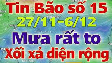 Dự báo thời tiết mới nhất ngày mai 27/11/2025 | dự báo bão mới nhất | thời tiết 3 ngày tới