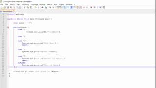 Java Tutorial in Hindi Part 9 Switch Statement