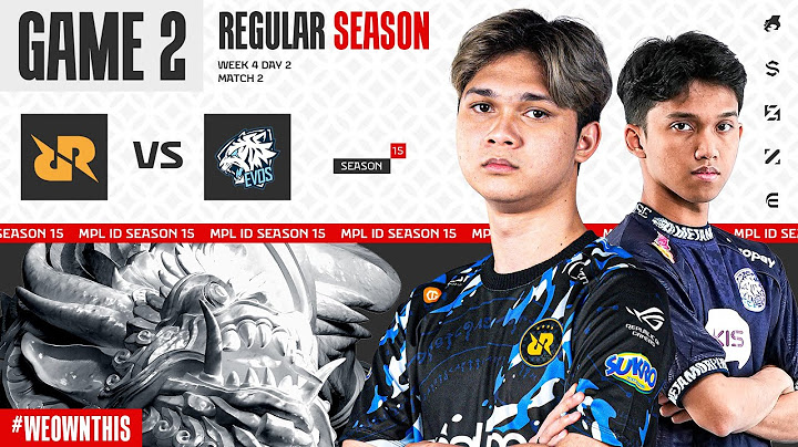RRQ HOSHI vs EVOS | Regular Season Week 4 Day 2 | Game 2 | #MPLIDS15