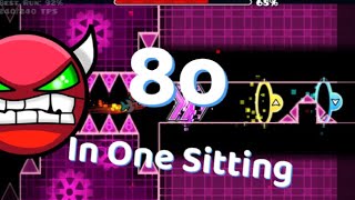 8o in one sitting (Insane Demon)