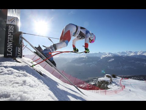 Ski Alpin Frauen Abfahrt 23.01.2021 Crans Montana / Alpine skiing women downhill  Crans Montana HD