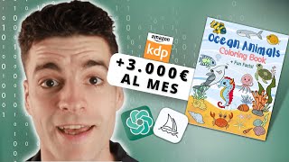 Gana +3000€ vendiendo Libros de Colorear en Amazon KDP: Tutorial con Canva e Inteligencia Artificial