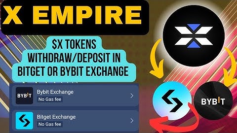 How to withdraw $X tokens in Bitget or ByBiT exchange | Deposit $X in Bitget or ByBiT exchange