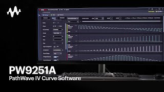 PW9251A PathWave IV Curve Measurement Software