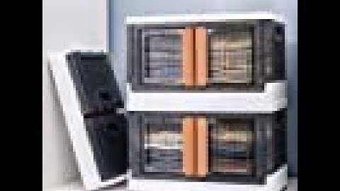 Amazoncom   Storage Bins with Lids   Collapsible Storage Bins Plastic Storage Bins for Closet Organi