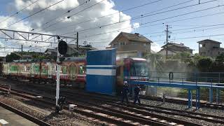 【遠鉄電車】2001F 試運転前の洗車