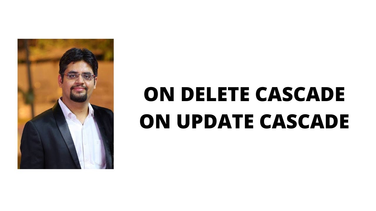 108. on delete cascade - YouTube