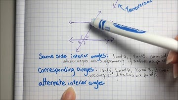 Unit 1 Lesson 4: Parallel lines and angles