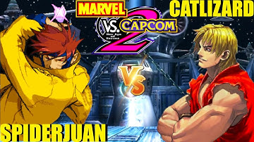 MvC2 Mvci Umvc3 SPIDERJUAN vs CATLIZARD pt 3
