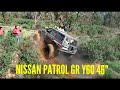 NISSAN PATROL GR Y60 RD28T 💪 46" HILL CLIMBING EXTREME OFF ROAD