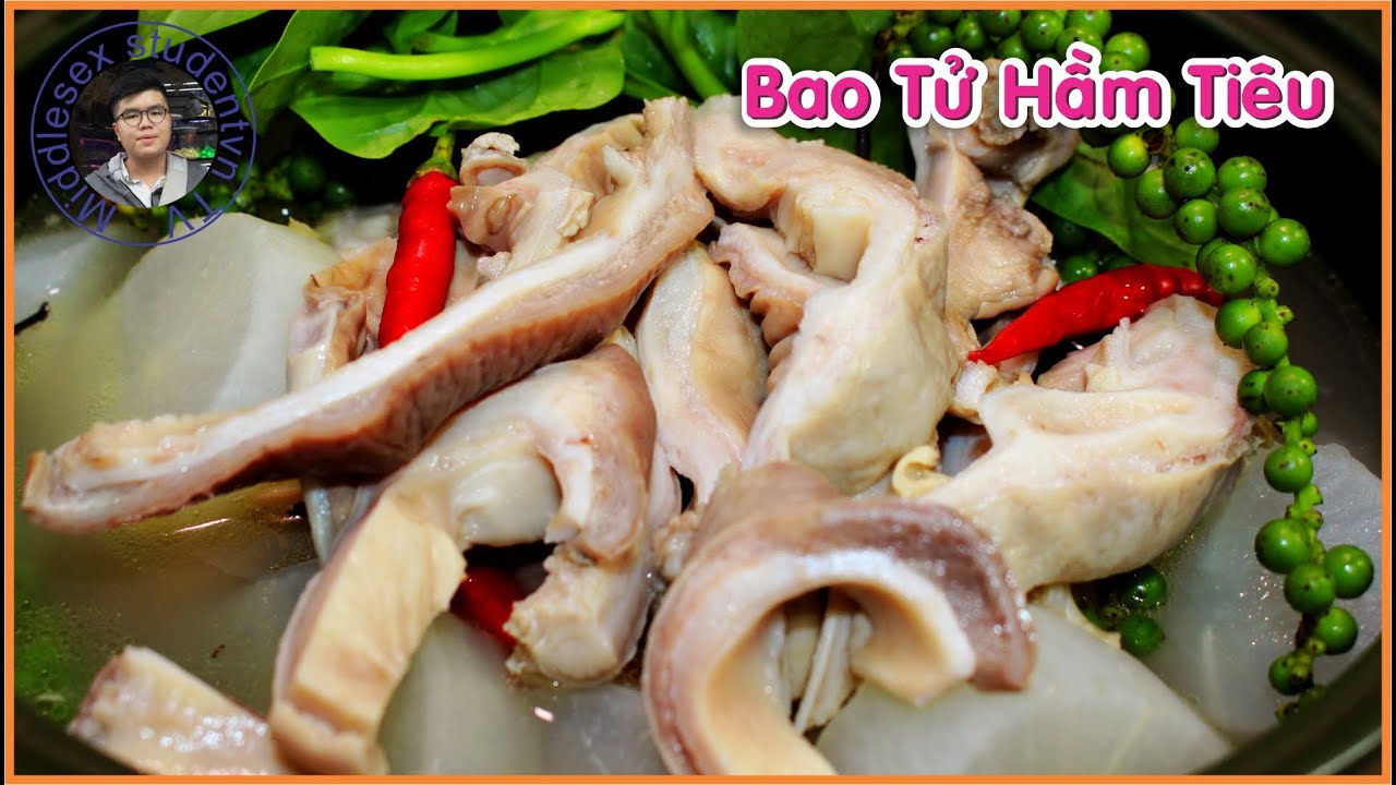 Hướng dẫn Cách nấu bao tử hầm tiêu – Bao Tử Hầm Tiêu Xanh. Cách Nấu Lẩu Bao Tử Tiêu Xanh Món Ngon Đãi Tiệc Đổi Món Gia Đình.