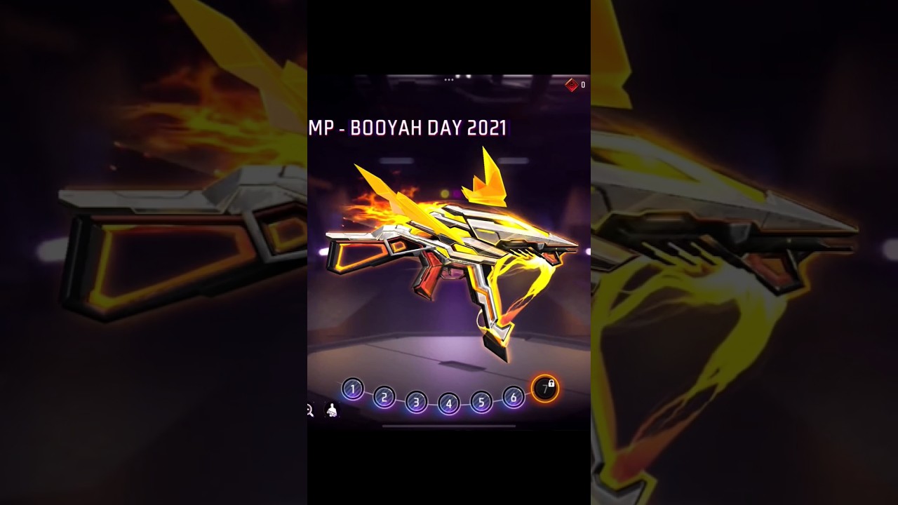 UMP Booyah Day 2021: How I Upgraded to Level  #FreeFire #BooyahDay #McLaren #UMP #EvoSkin