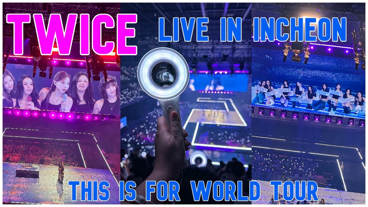 TWICE (트와이스) LIVE IN INCHEON | THIS IS FOR World Tour Concert Vlog Day 2 250720 [4K]
