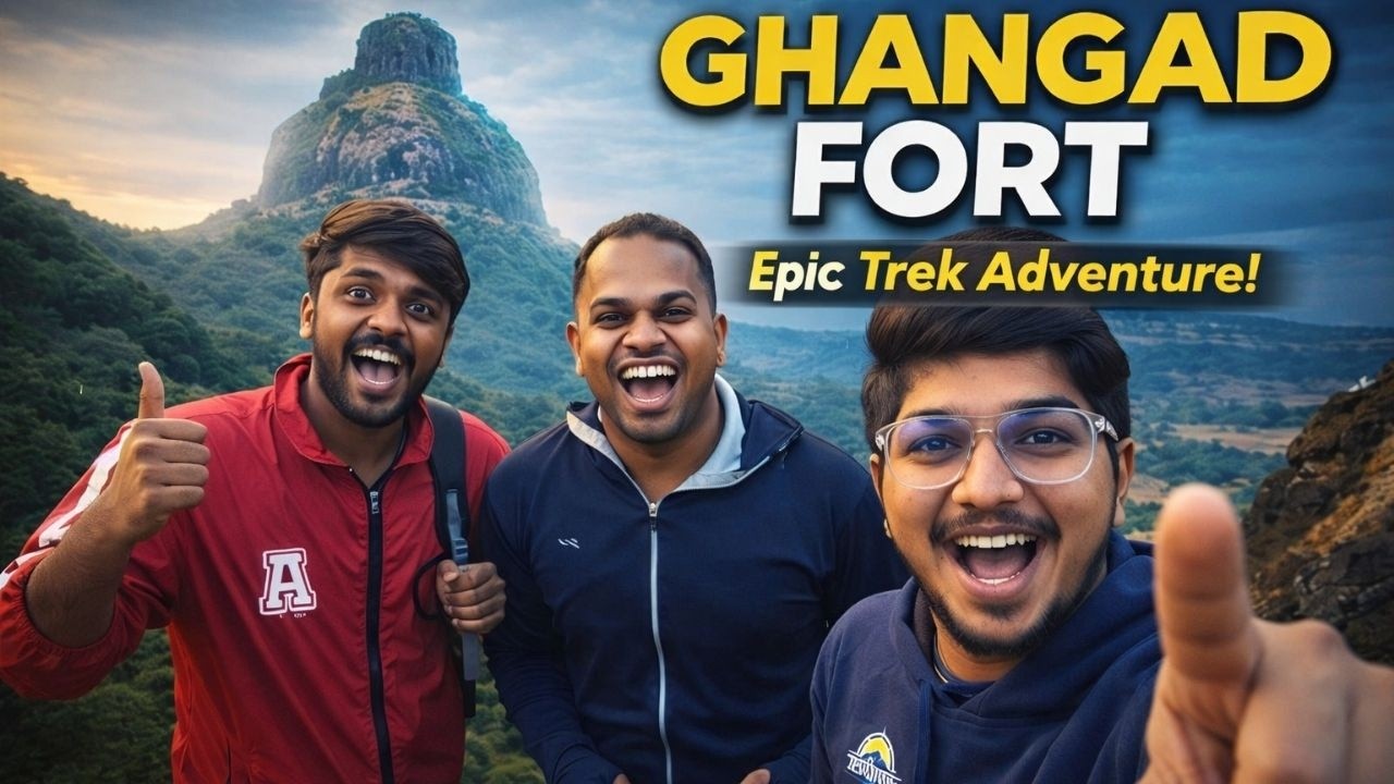 Sahyadri ka Hidden Fort! Ghangad Trek Full Experience😍