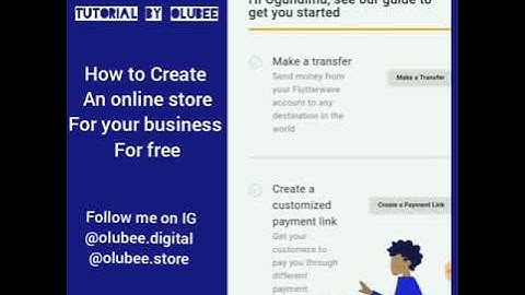 How to create an online store for your business for FREE!!!