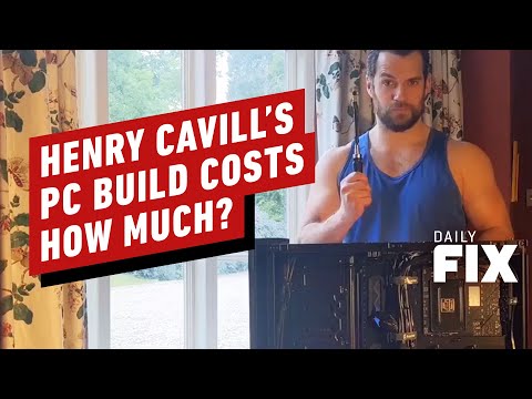 Henry Cavill Builds A PC From Scratch - IGN Daily Fix