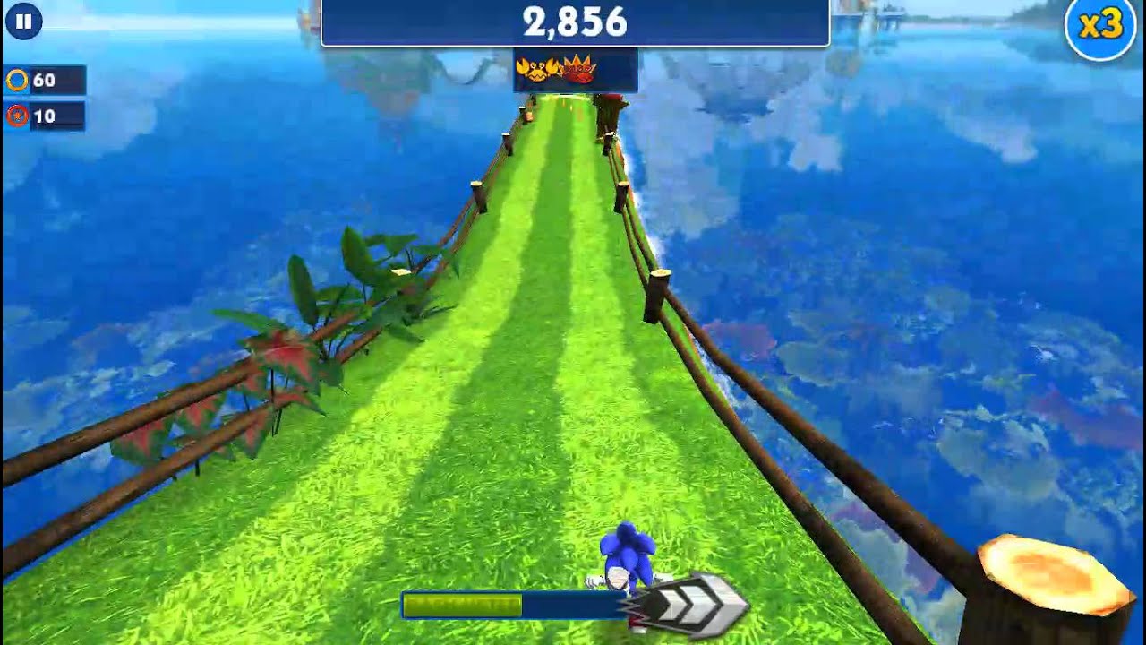The best Stratagy game online  [Sonic Dash] 2015
