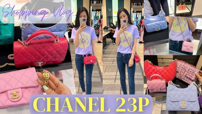 shop with me at chanel look at all those denims #shopwithme #chanel