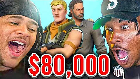AMP Duke Dennis & I DOMINATE in KAI CENAT'S $200,000 FORTNITE TOURNAMENT! 😤⚡