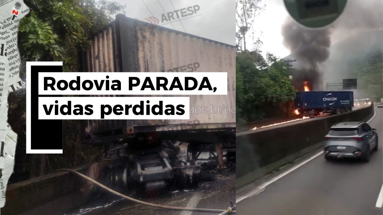 Tragédia Na Via Anchieta: Colisão De Carretas Em Cubatão Deixa Duas Pessoas Mortas