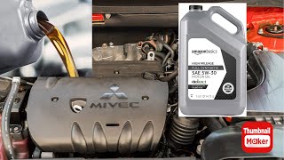 Mitsubishi Outlander 2.0L MIVEC Engine | How to Change Engine Oil | DO IT YOURSELF!