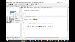 2  - Estructura de un proyecto Java en Netbeans