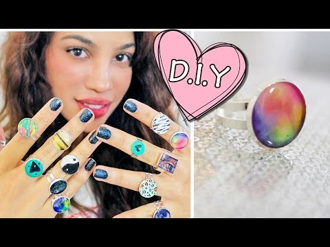 HOW TO MAKE A RING SMALLER WITH HOT GLUE – Leyloon Jewelry