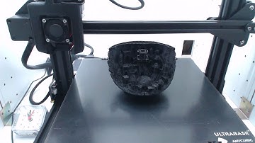 3d Print Timelapse - Moon City