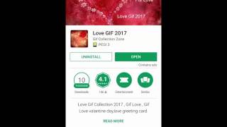 Send Love GIF to Social App Like WhatsApp and Facebook screenshot 2