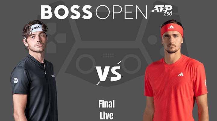Alexander Zverev vs Taylor Fritz | Stuttgart 2025 Final Live